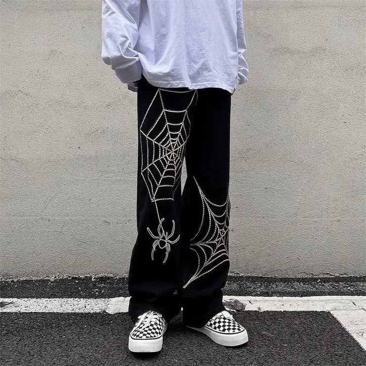 Y2K Anime Oversized Techwear Sweatpants for Men 2023