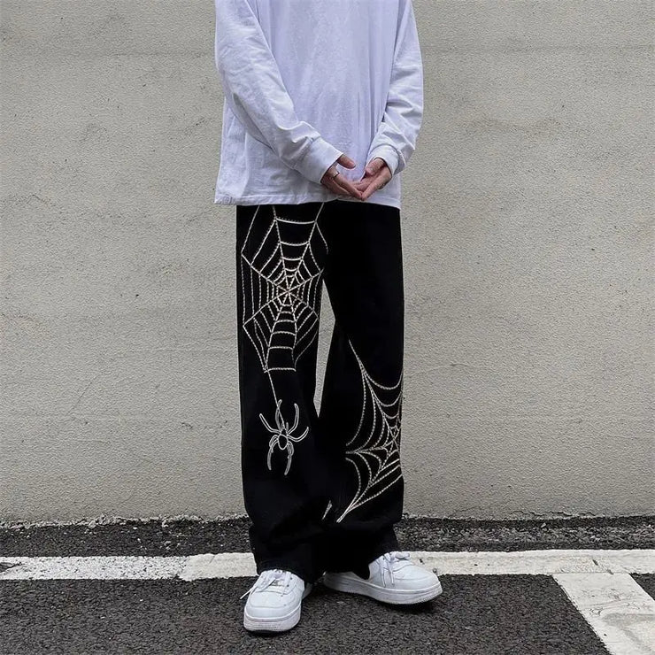 Y2K Anime Oversized Techwear Sweatpants for Men 2023