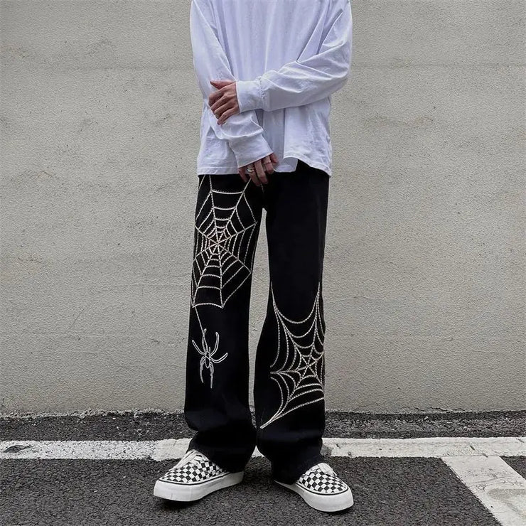 Y2K Anime Oversized Techwear Sweatpants for Men 2023